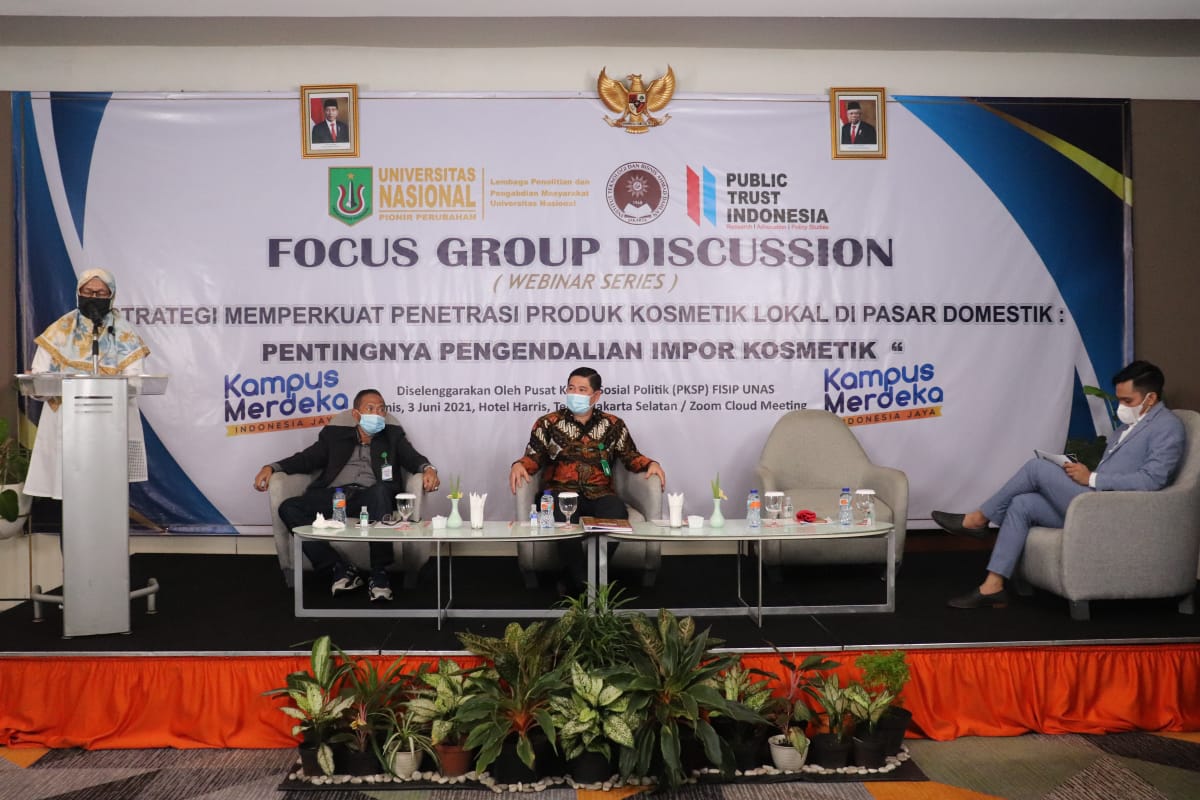 Produksen kosmetik Indonesia harus mempersiapkan subtitusi impor untuk memenuhi kebutuhan dalam negeri.