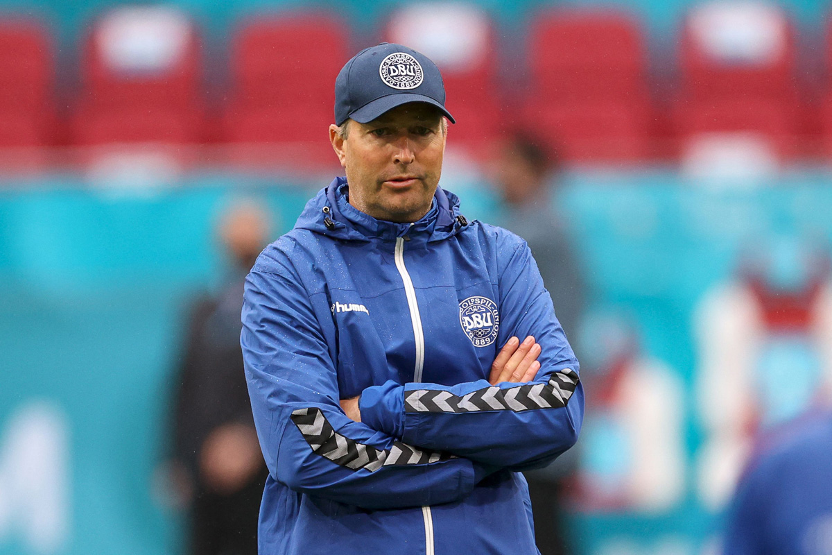 Pelatih timnas Denmark  Kasper Hjulmand