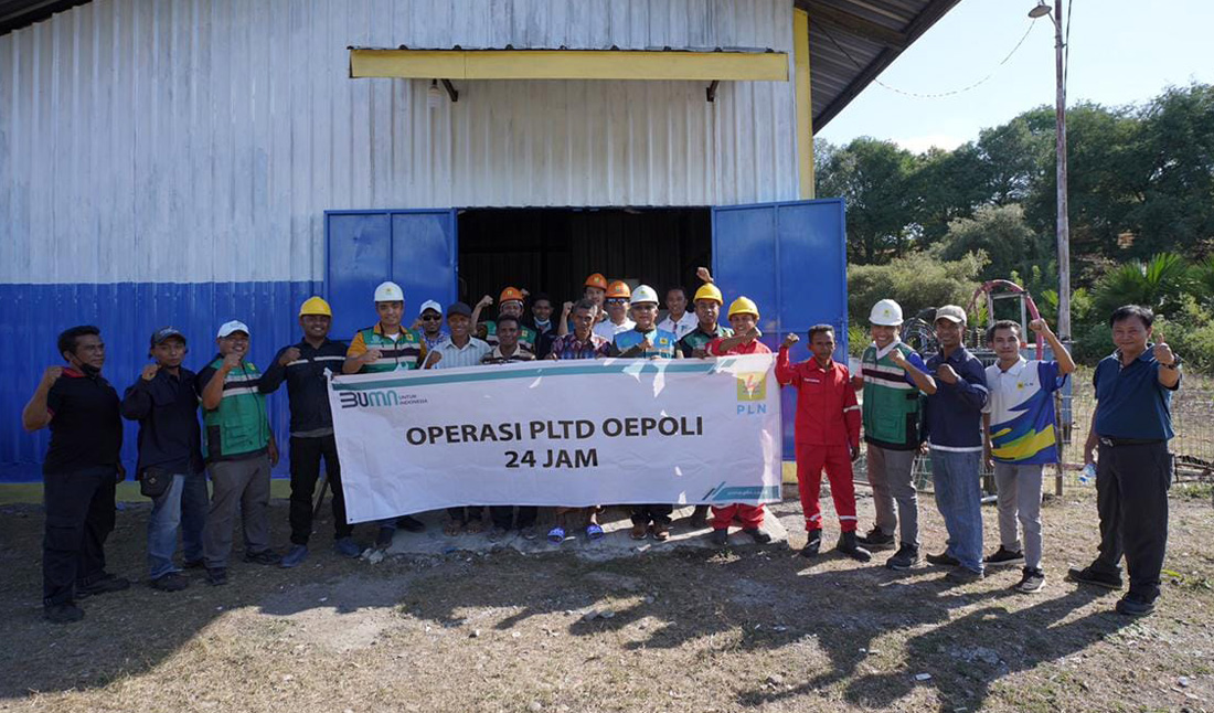Listrik di Perbatasan RI-Timor Leste Sudah Menyala 24 Jam
