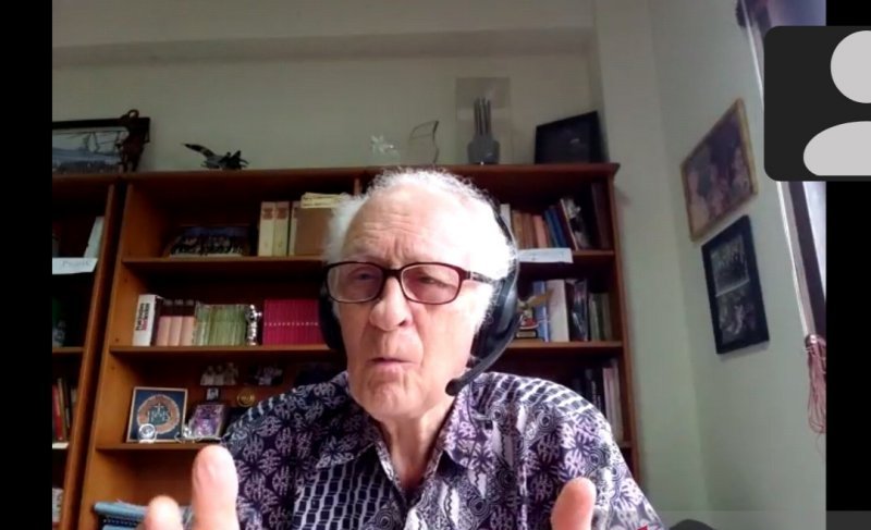 Budayawan sekaligus rohaniwan Franz Magnis Suseno. 