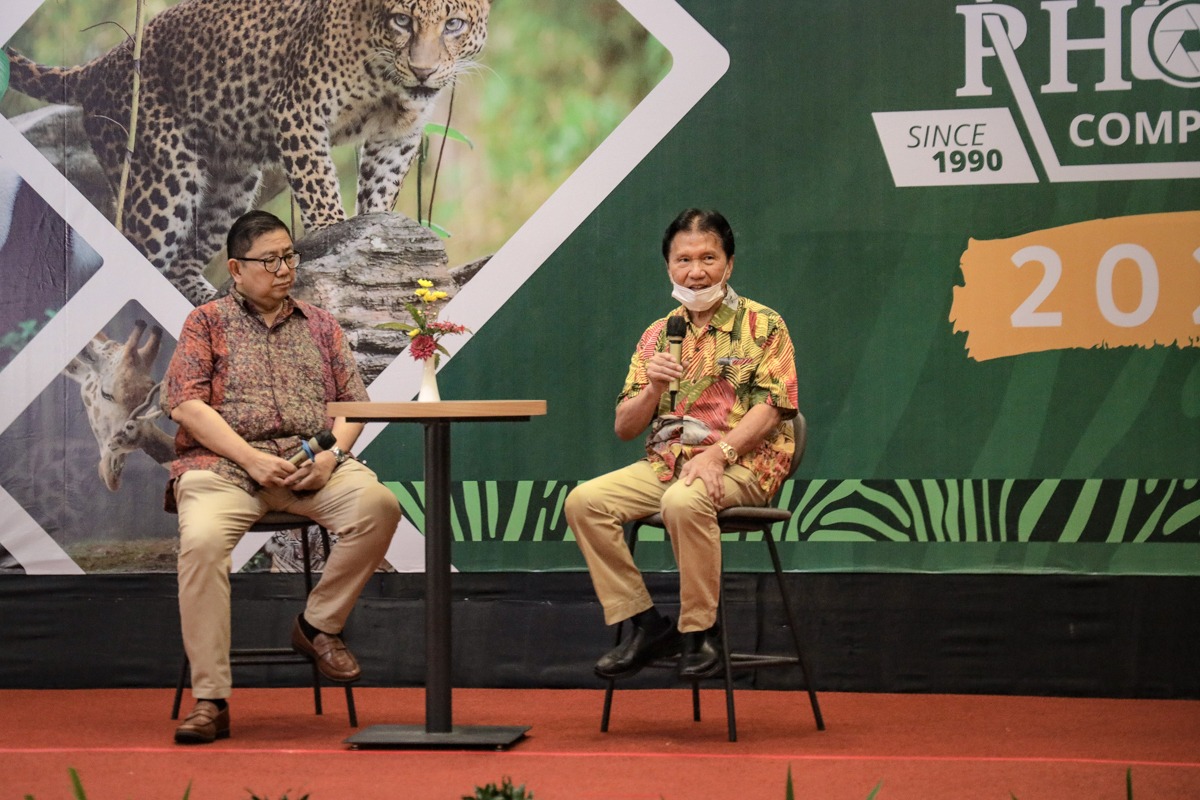 Seremoni pembukaan IAPC 2021 diresmikan Direksi Taman Safari Indonesia, Frans Manangsang.