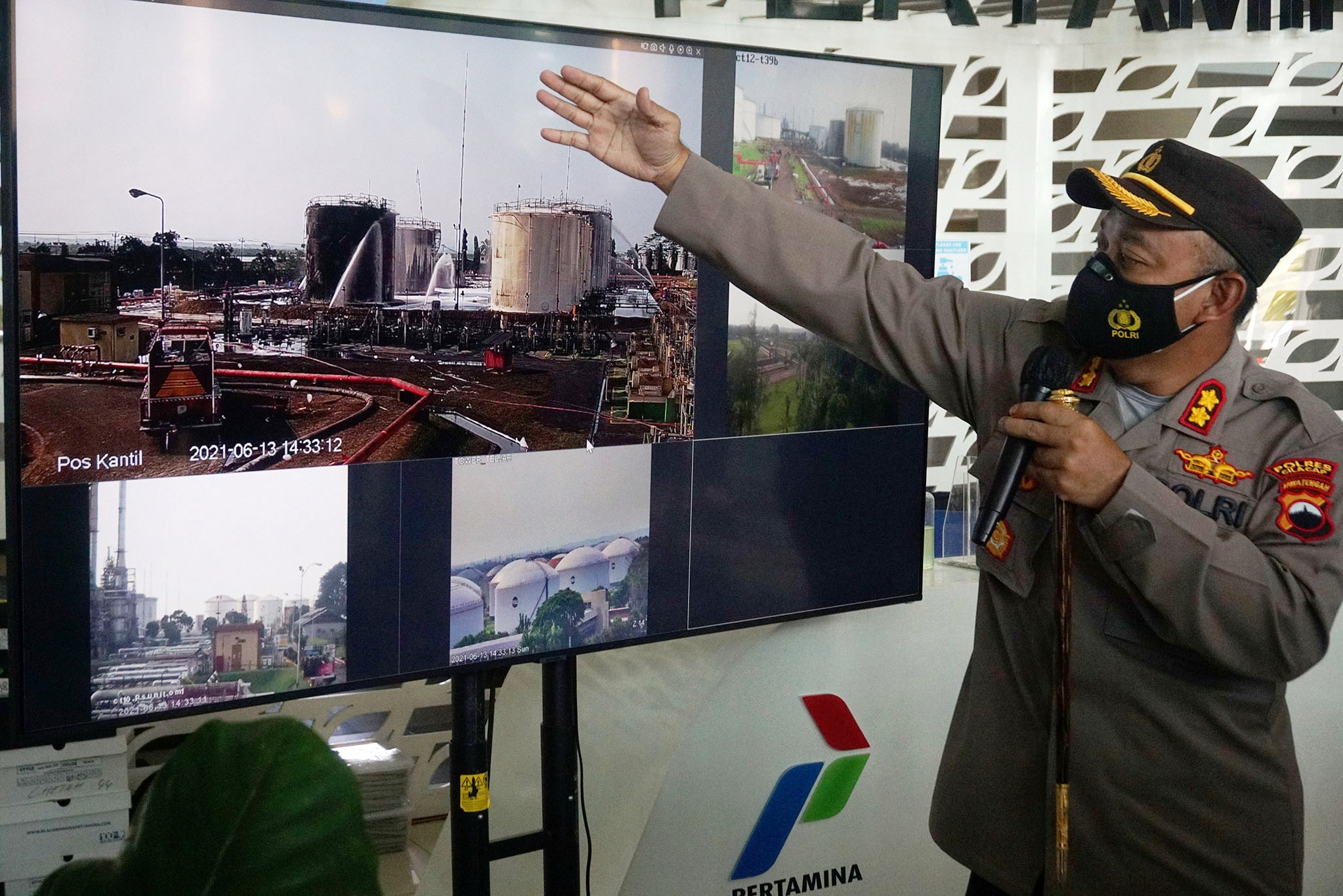 Api di Kilang Pertamina Cilacap Padam, Penyebab masih Diinvestigas