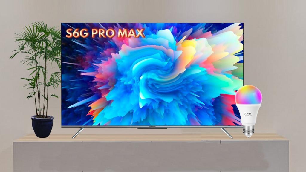 Ilustrasi Android TV Coocaa S6G PRO Max 
