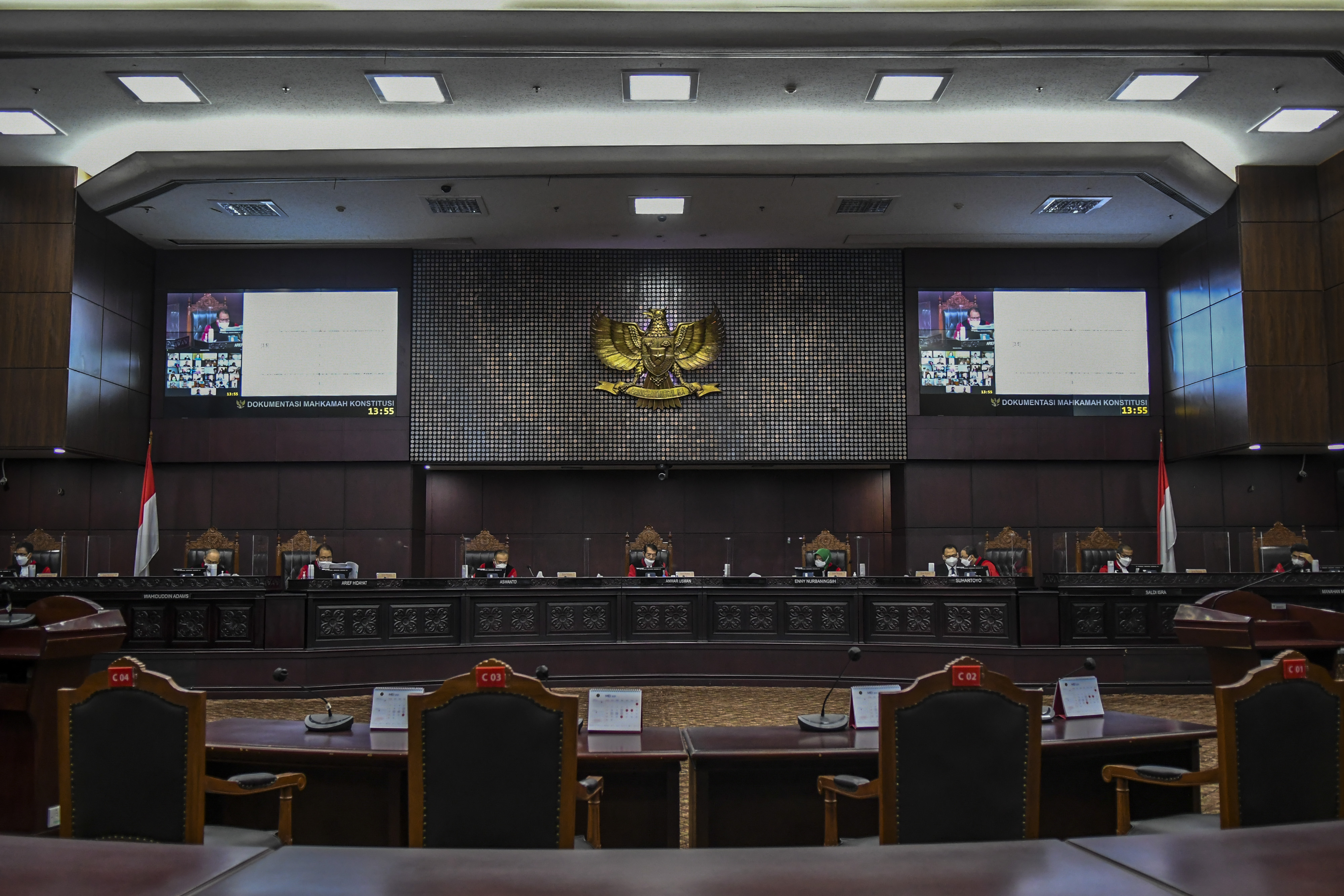 Majelis Hakim Mahkamah Konstitusi 