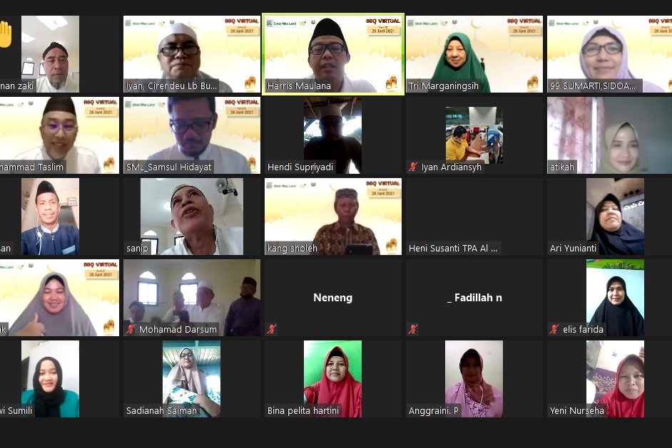 Kegiatan tersebut merupakan rangkaian dari program BBQ Virtual 2021.