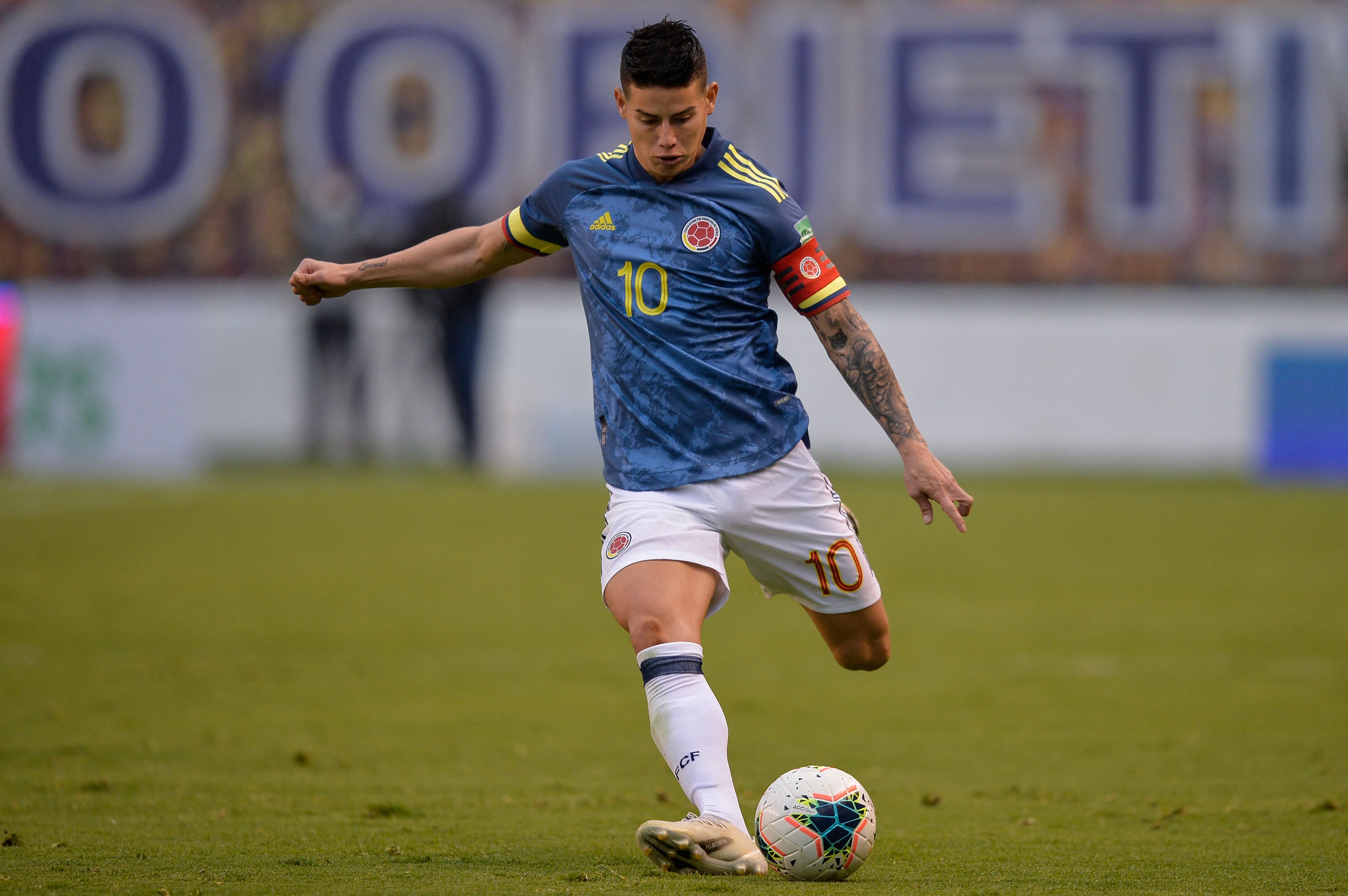 Gelandang Kolombia James Rodriguez