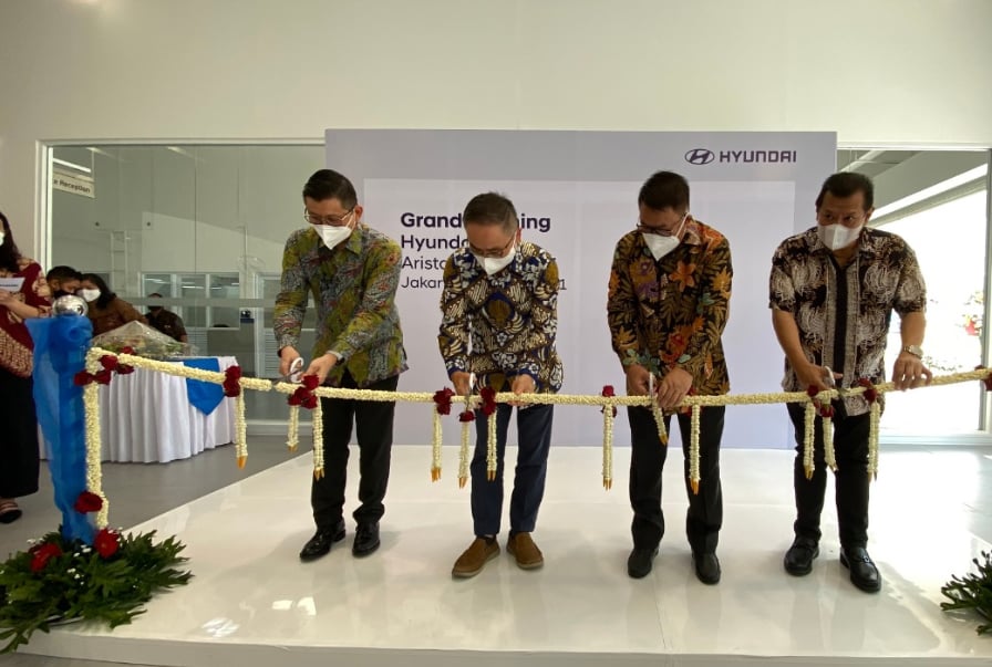 Peresmian Hyundai Pluit, Jakarta Utara.