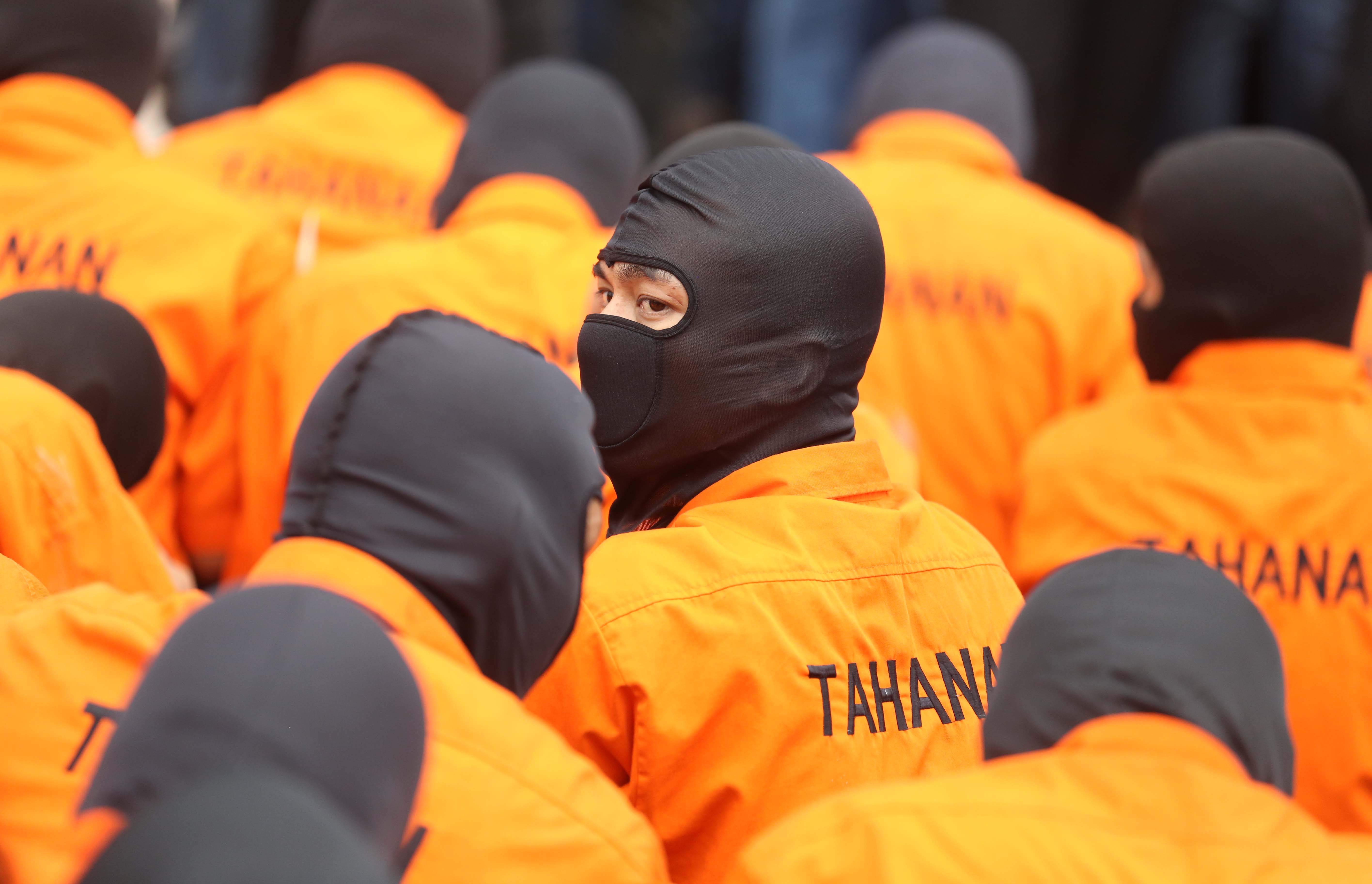 Polisi Tangkap 10 Preman di Pasar Tanah Abang