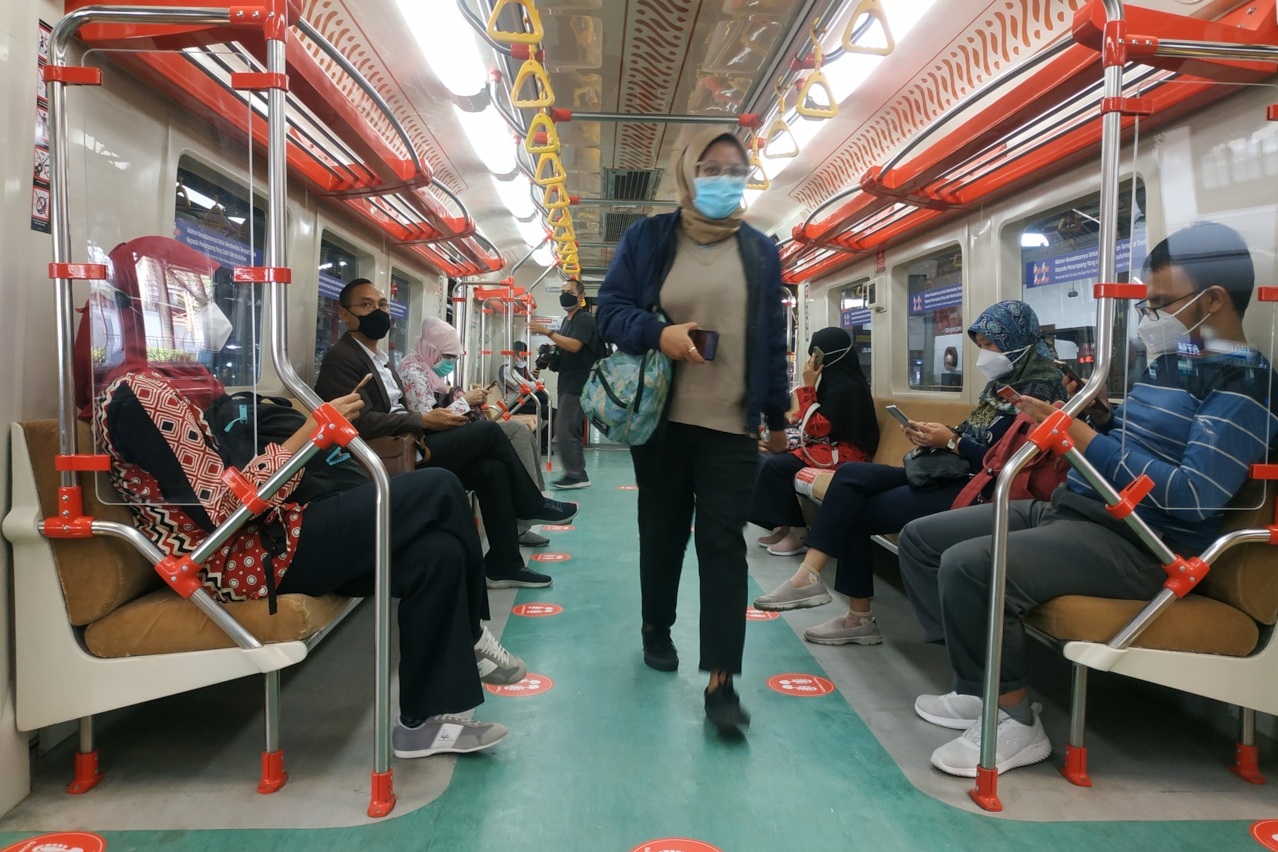 Ilustrasi KRL Yogyakarta-Solo.