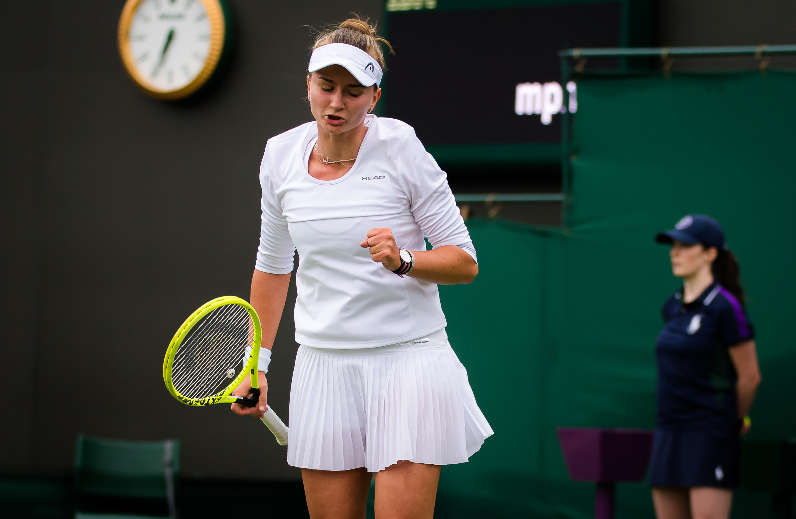 Petenis Rep Ceko Barbora Krejcikova