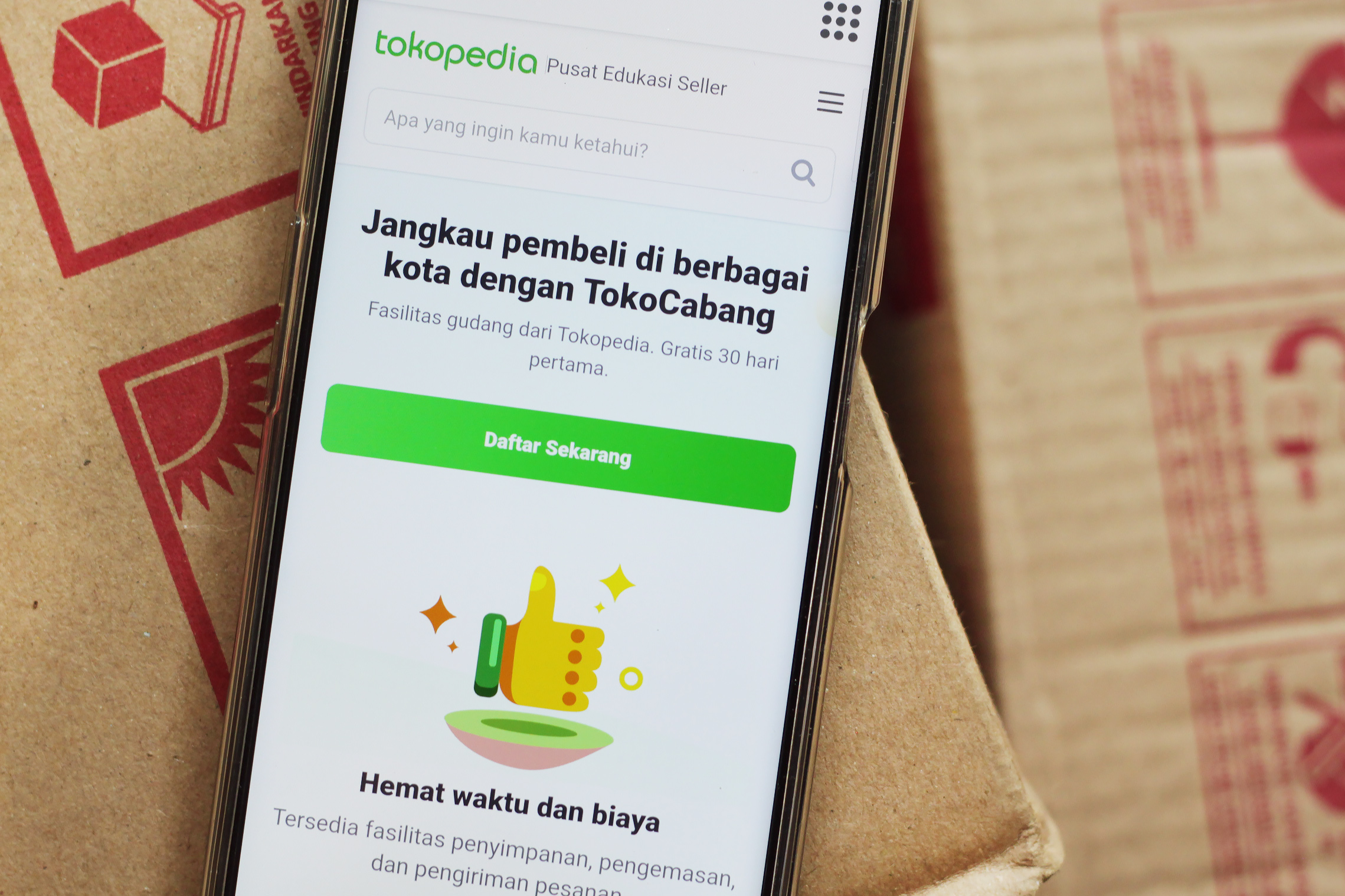 Fitur TokoCabang di Tokopedia