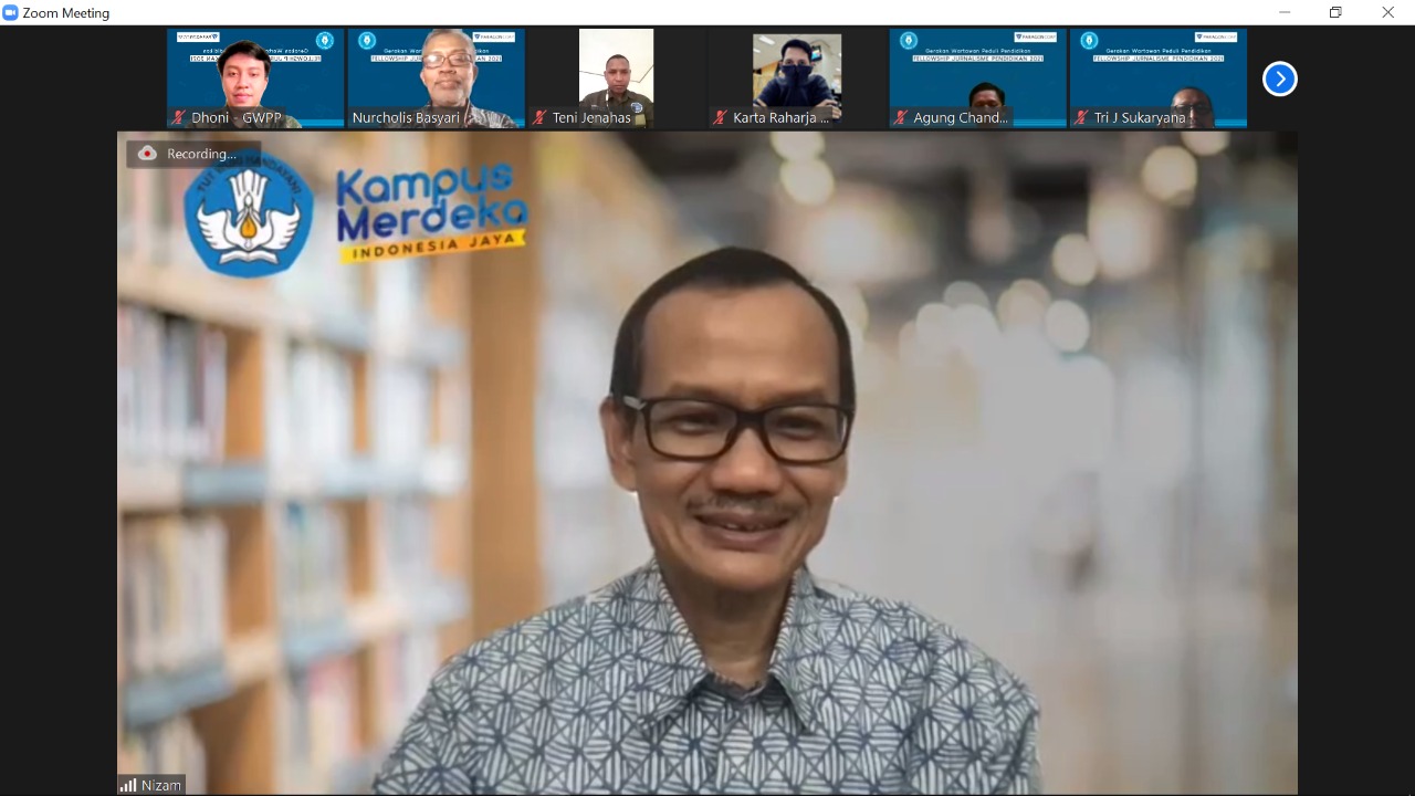 Dirjen Pendidikan Tinggi Prof Nizam.