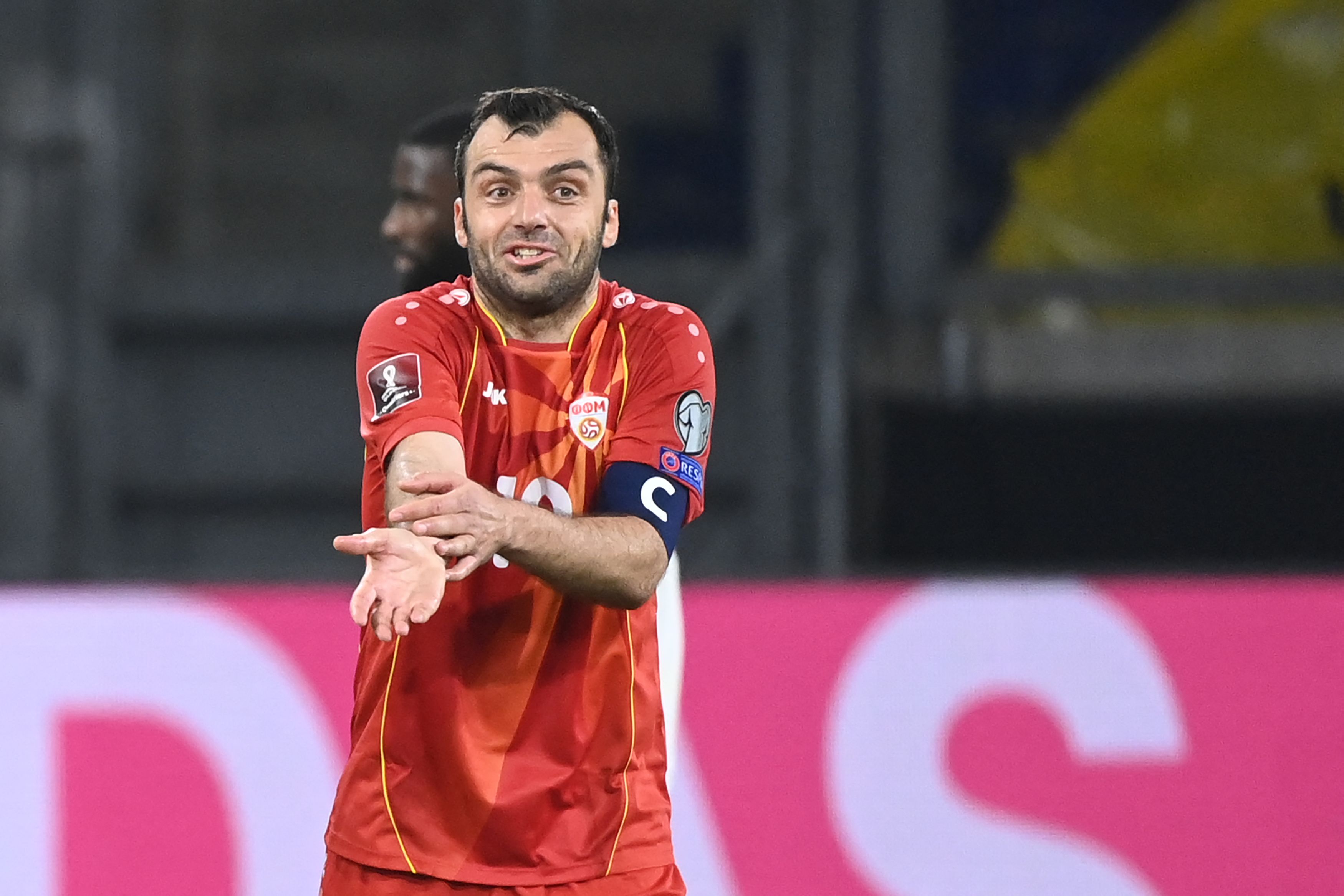 Penyerang Makedonia Utara Goran Pandev
