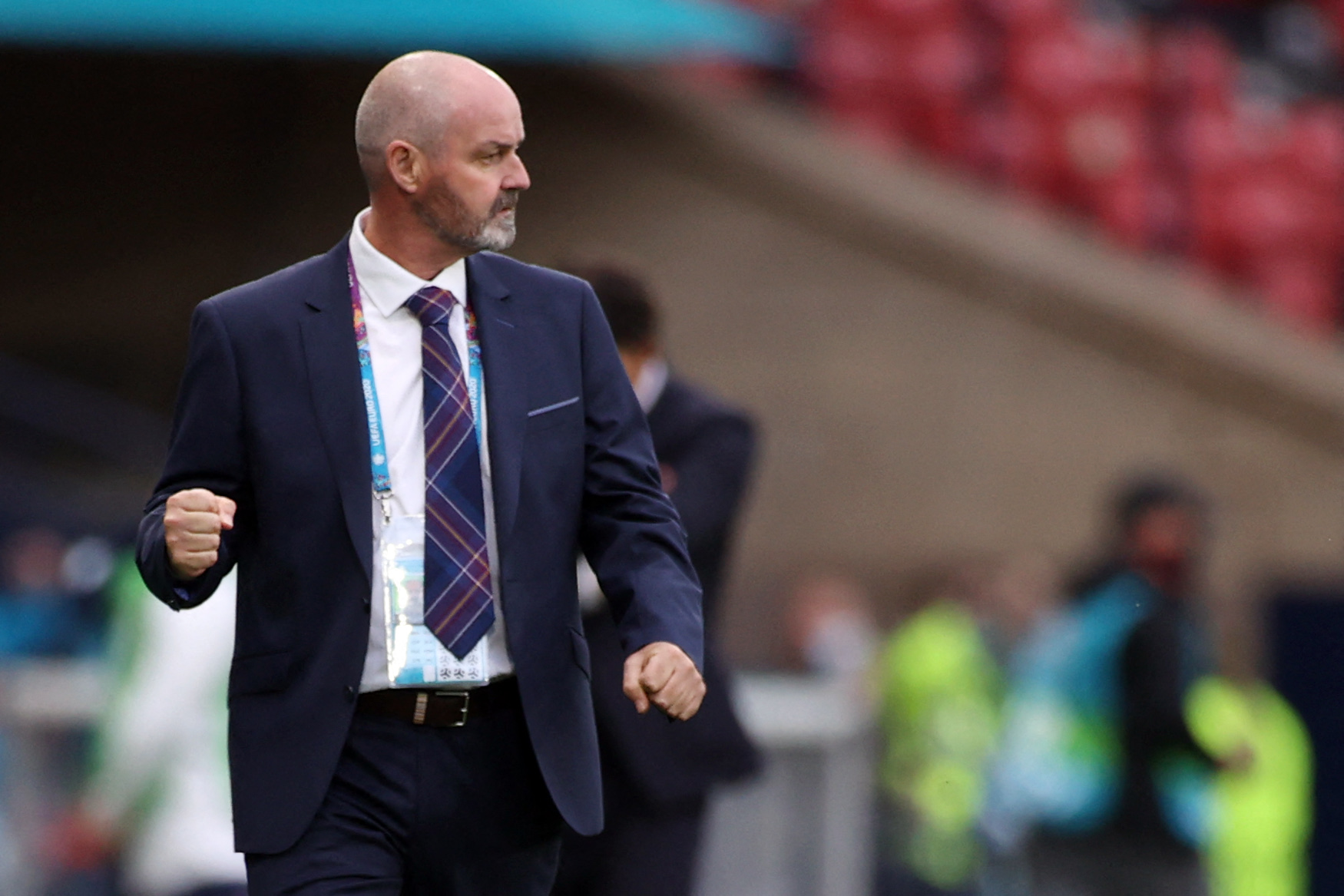 Pelatih Skotlandia Steve Clarke