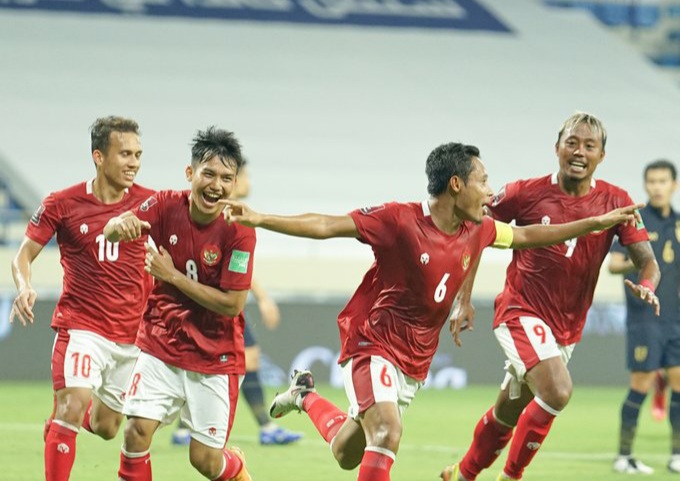 Evan Dimas cs Raih Poin Perdana di Kualifikasi Piala Dunia