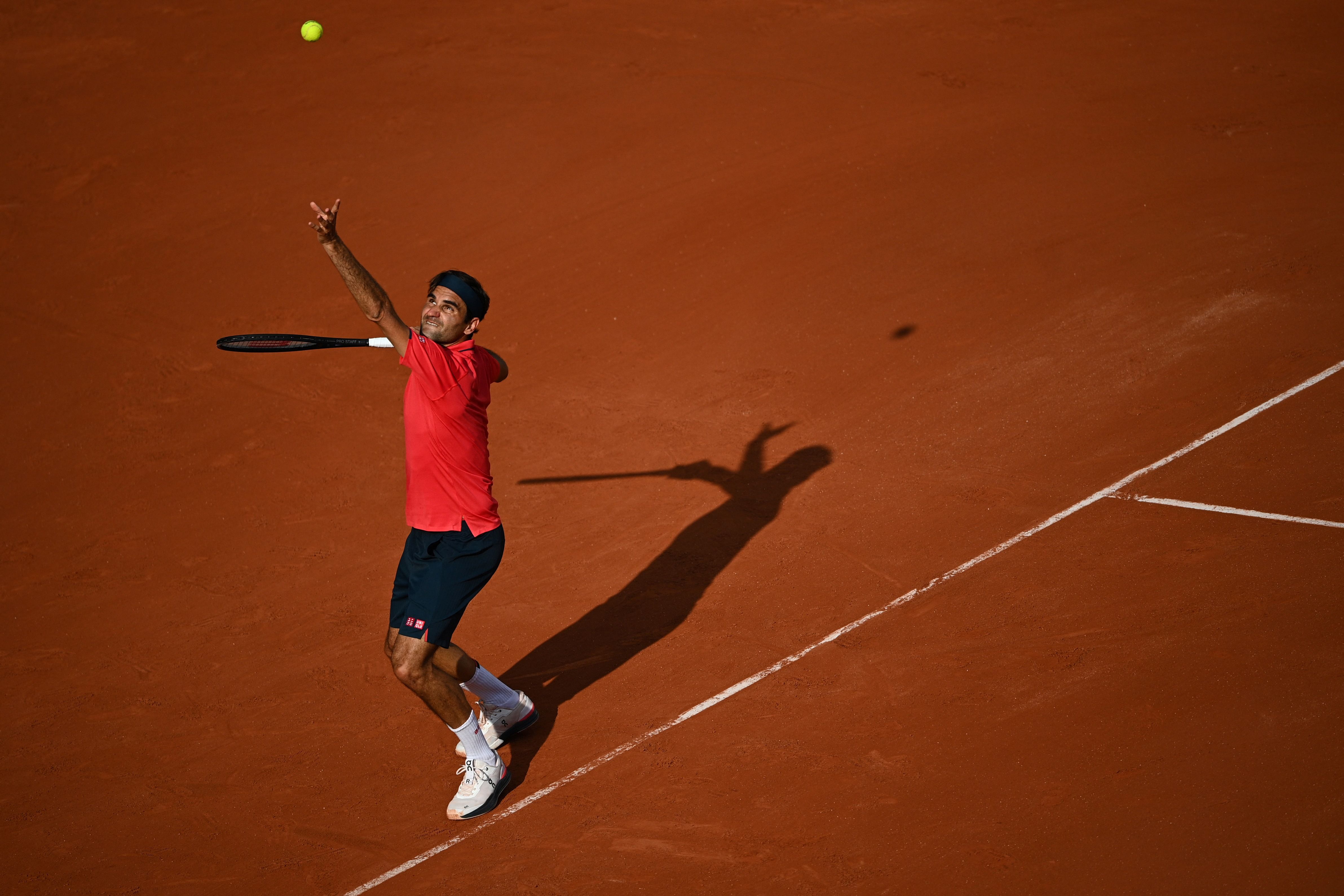 Petenis Swiss Roger Federer