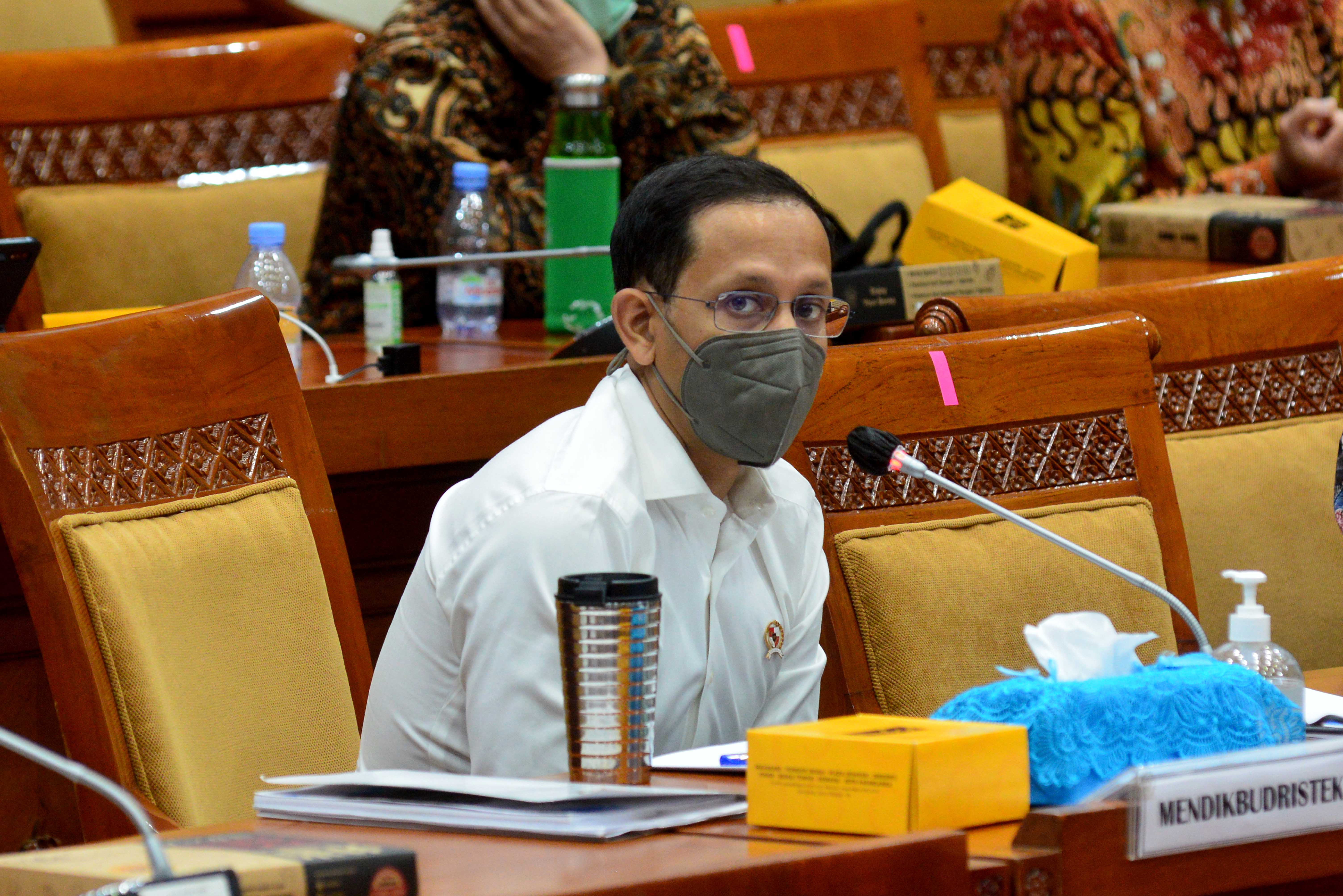 Menteri Pendidikan, Kebudayaan, Riset dan Teknologi Nadiem Makarim 