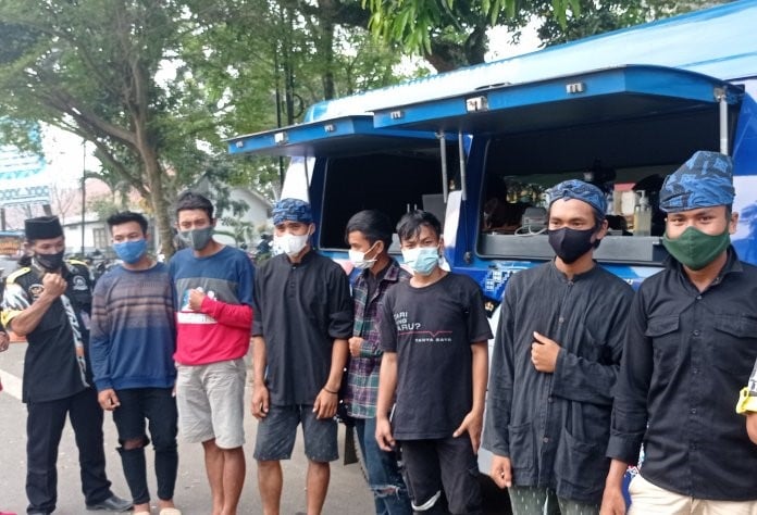 Warga Badui yang sudah mendapatkan vaksinasi