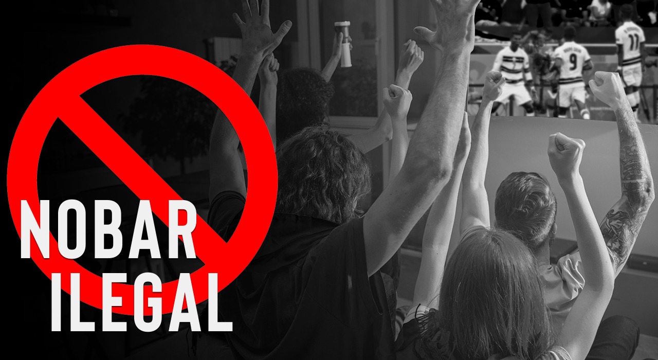 Ilustrasi Nobar Ilegal