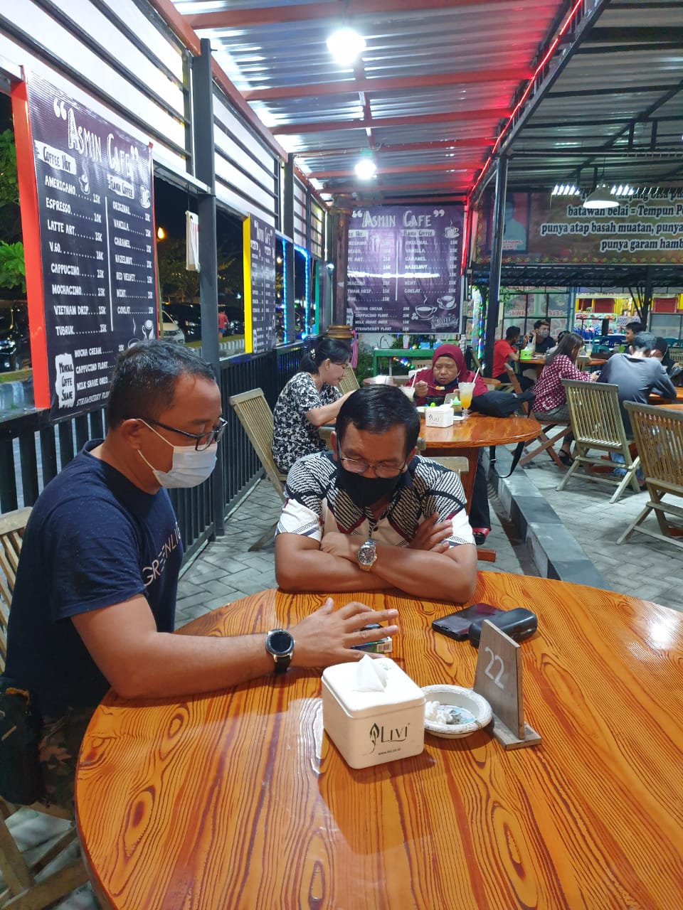 Aparat Gandeng Pengelola Kuliner di Palangka Raya Lakukan Mitigasi  Covid-19