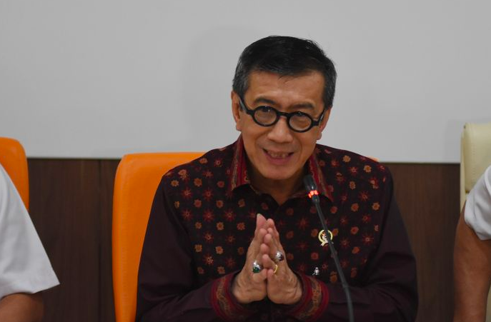 Menkumham Yasonna Laoly.