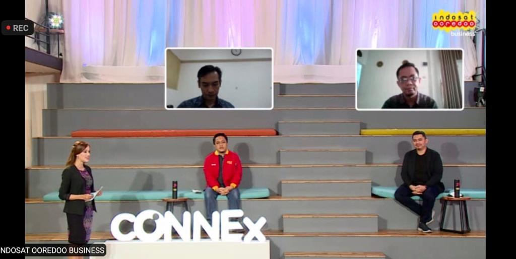 Sejumlah pembicara dalam acara Connex Webinar ke-5.