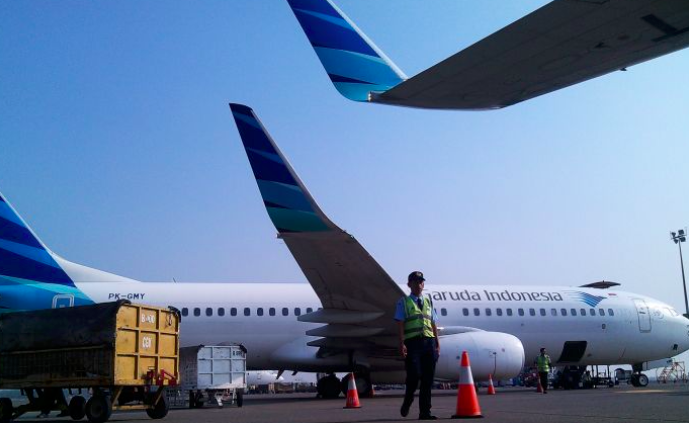 Ilustrasi Garuda Indonesia.