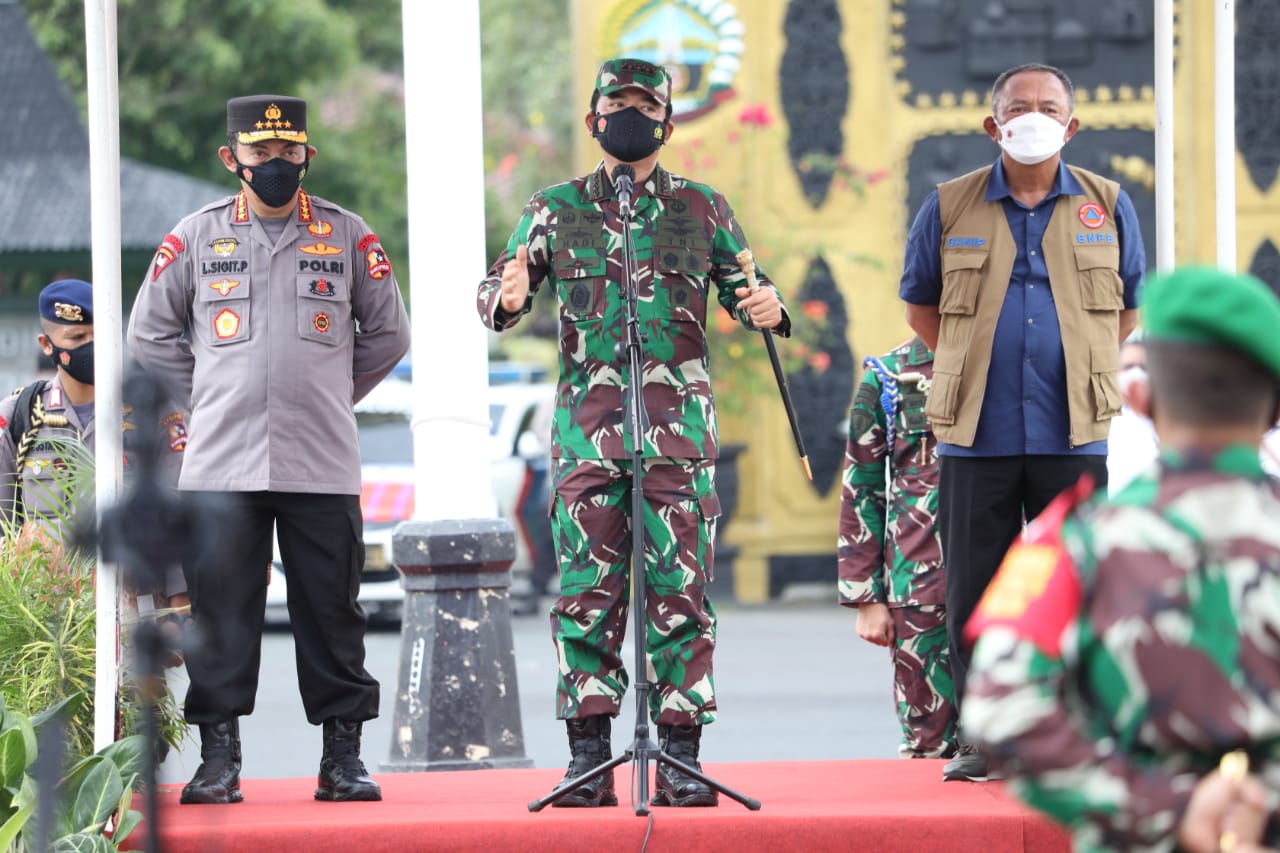 Pasukan TNI/Polri Ditambah untuk Tangani Covid-19 di Pati