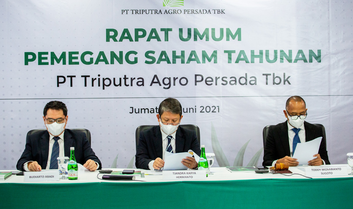 Rapat Umum Pemegang Saham Tahunan (RUPST) PT Triputra Agro Persada Tbk