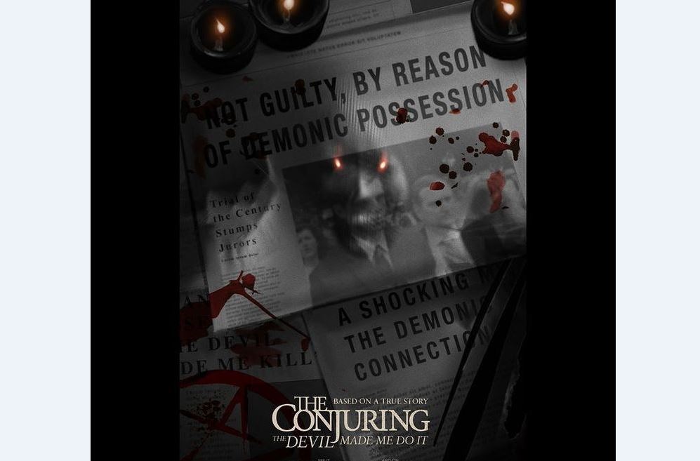 Poster film The Conjuring: The Devil Made Me Do It