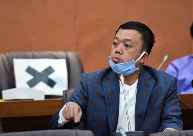 Anggota Komisi VI DPR RI Nusron Wahid yang juga tokoh Nahdlatul Ulama.