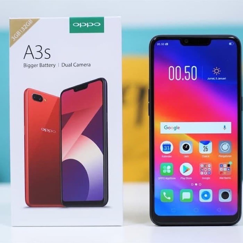 Smartphone OPPO A3s.