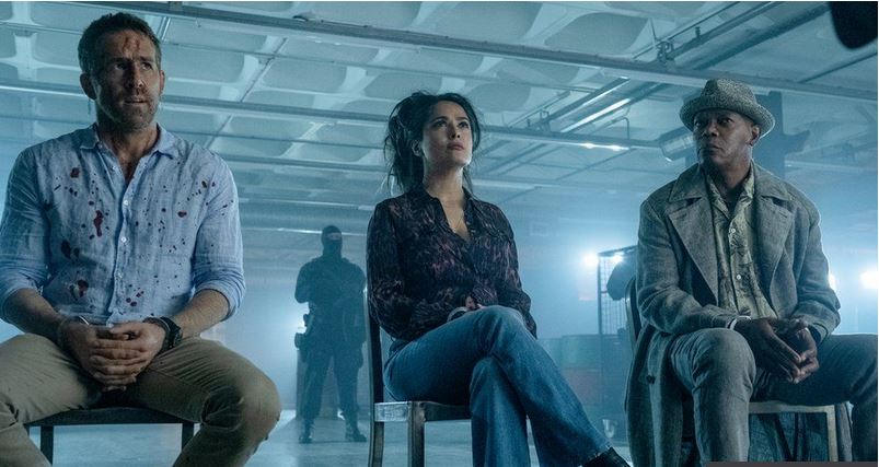 Cuplikan adegan dari film Hitman's Wife's Bodyguard