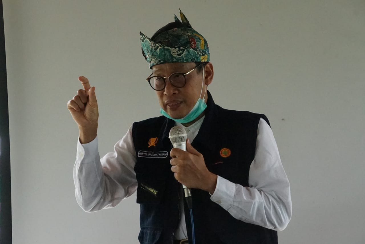 BPPSDMP, Kementan Dedi Nursyamsi saat kunjungan kerja ke Kabupaten Pasuruan, Jawa Timur, Jumat (25/6).