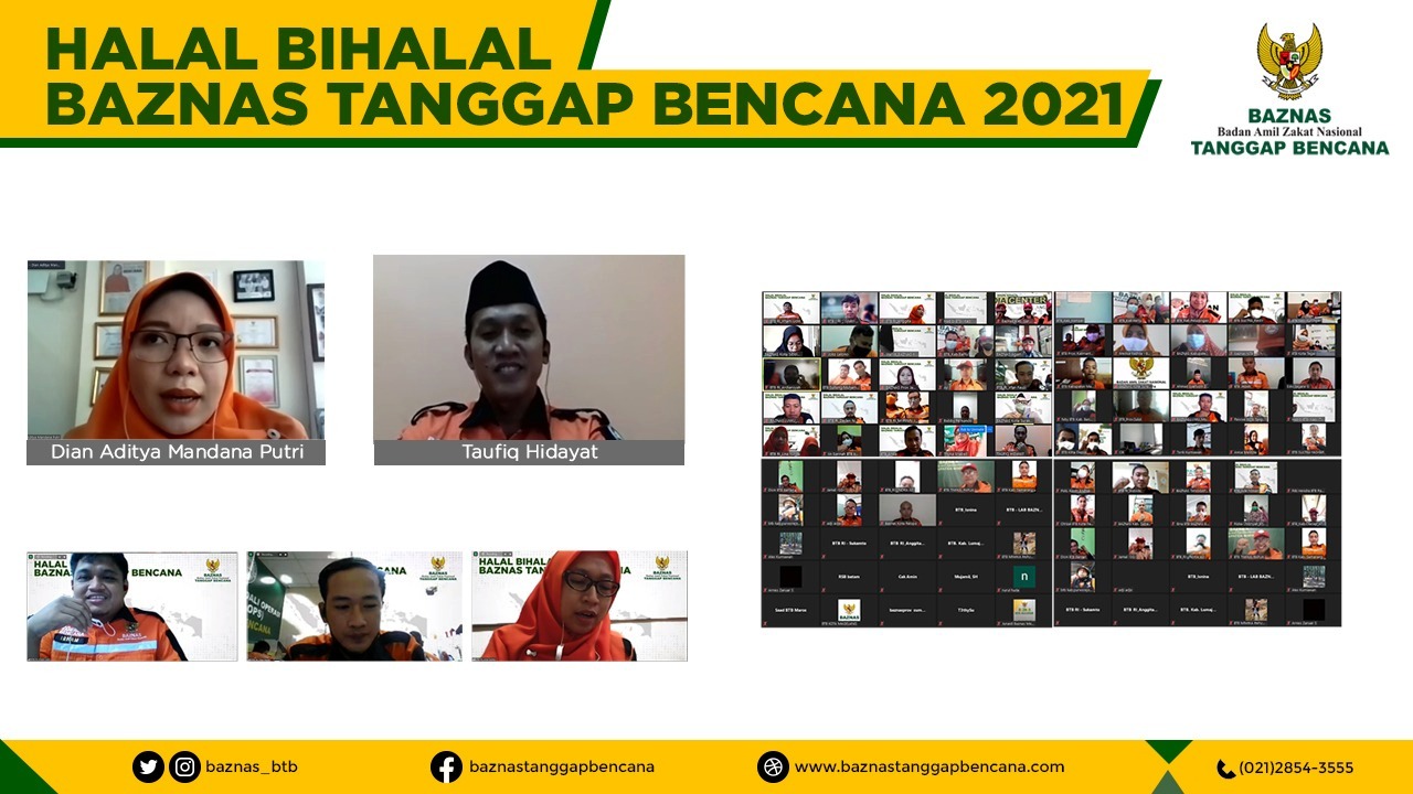  BAZNAS Tanggap Bencana se-Indonesia Gelar Halal Bihalal