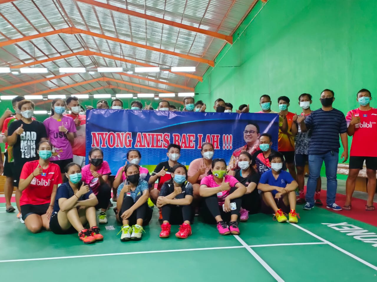 Sejumlah Pebulu Tangkis Solo Raya