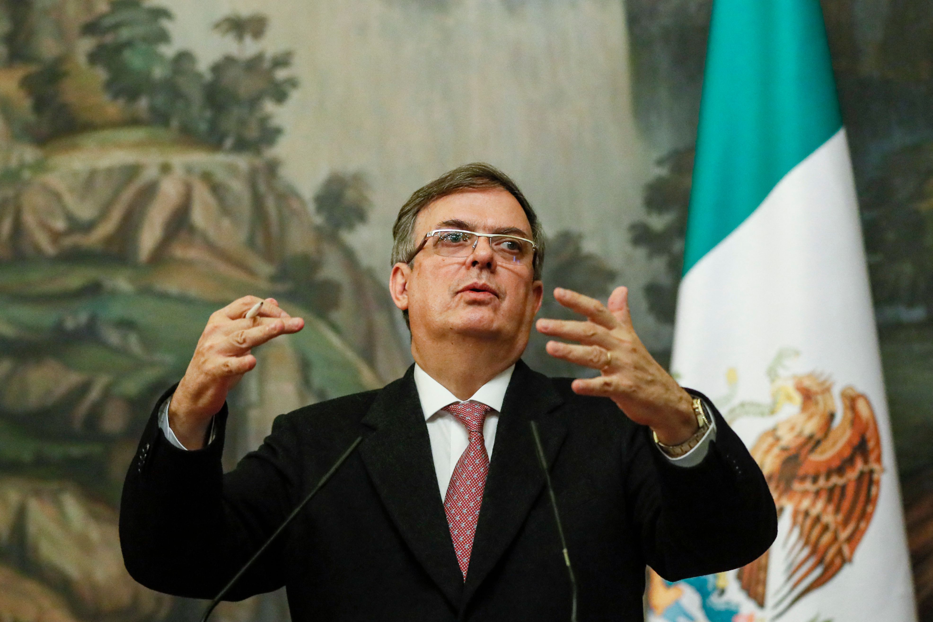 Menteri Luar Negeri Meksiko Marcelo Ebrard. 