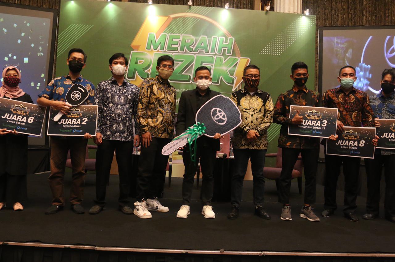 Acara penyerahan hadiah Rajaherbal dan launchi kerja sama dengan Paidin.