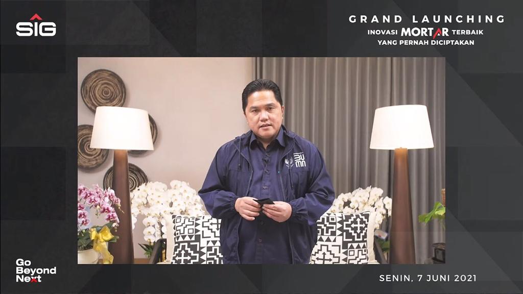 Menteri BUMN Erick Thohir 