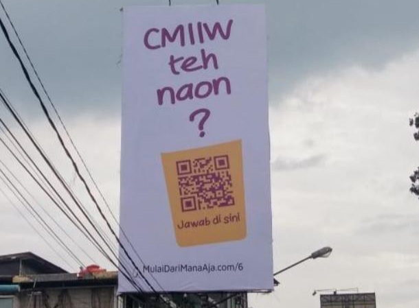 Baliho dan Videotron Berisi Teka-teki Hebohkan Jagat Maya