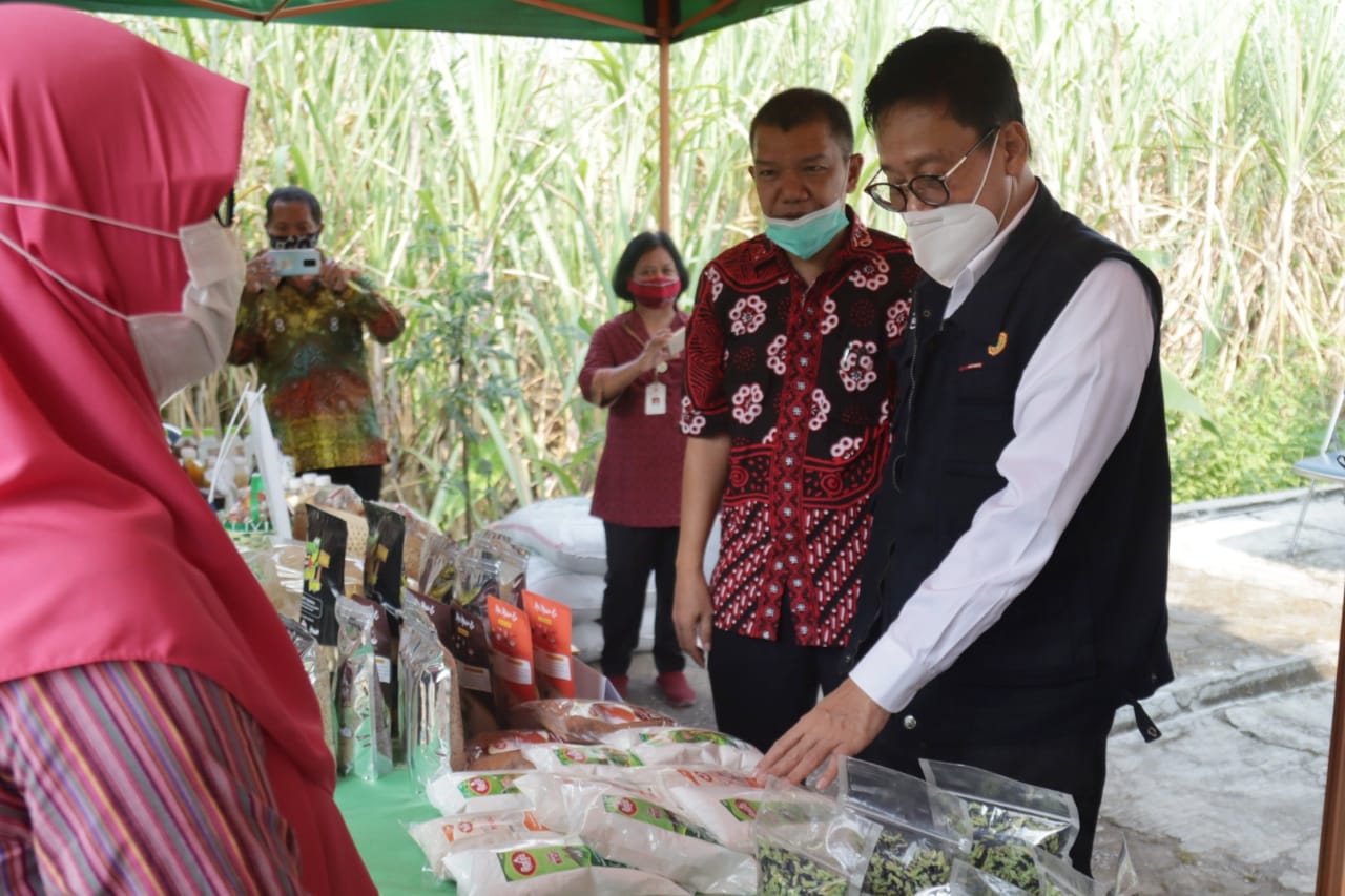  Kepala BPPSDMP, Dedi Nursyamsi, saat mengunjungi BPP Pengasih dan BPP Panjatan, Kulon Progo, Sabtu (5/6/2021). 