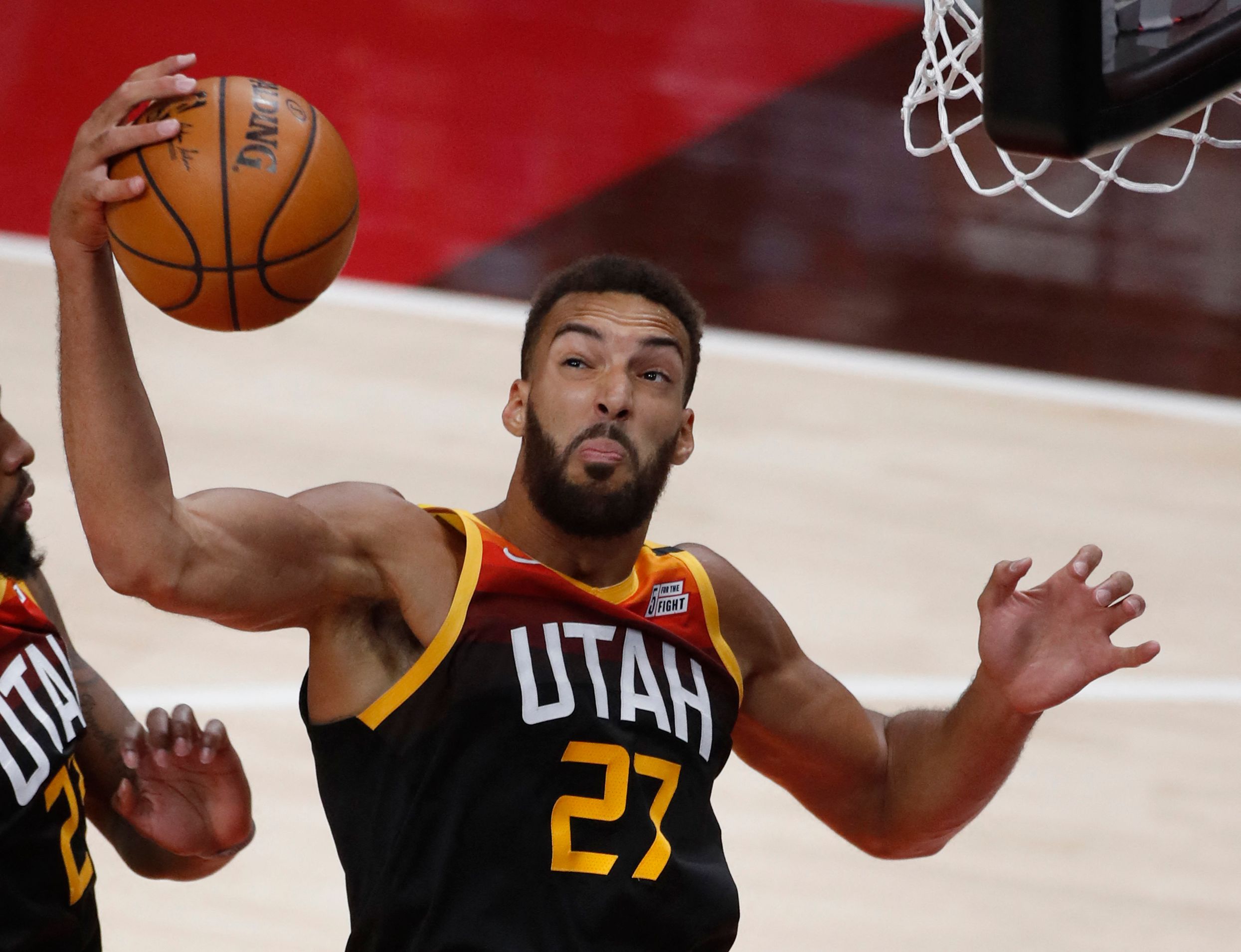 Pebasket Utah Jazz Rudy Gobert