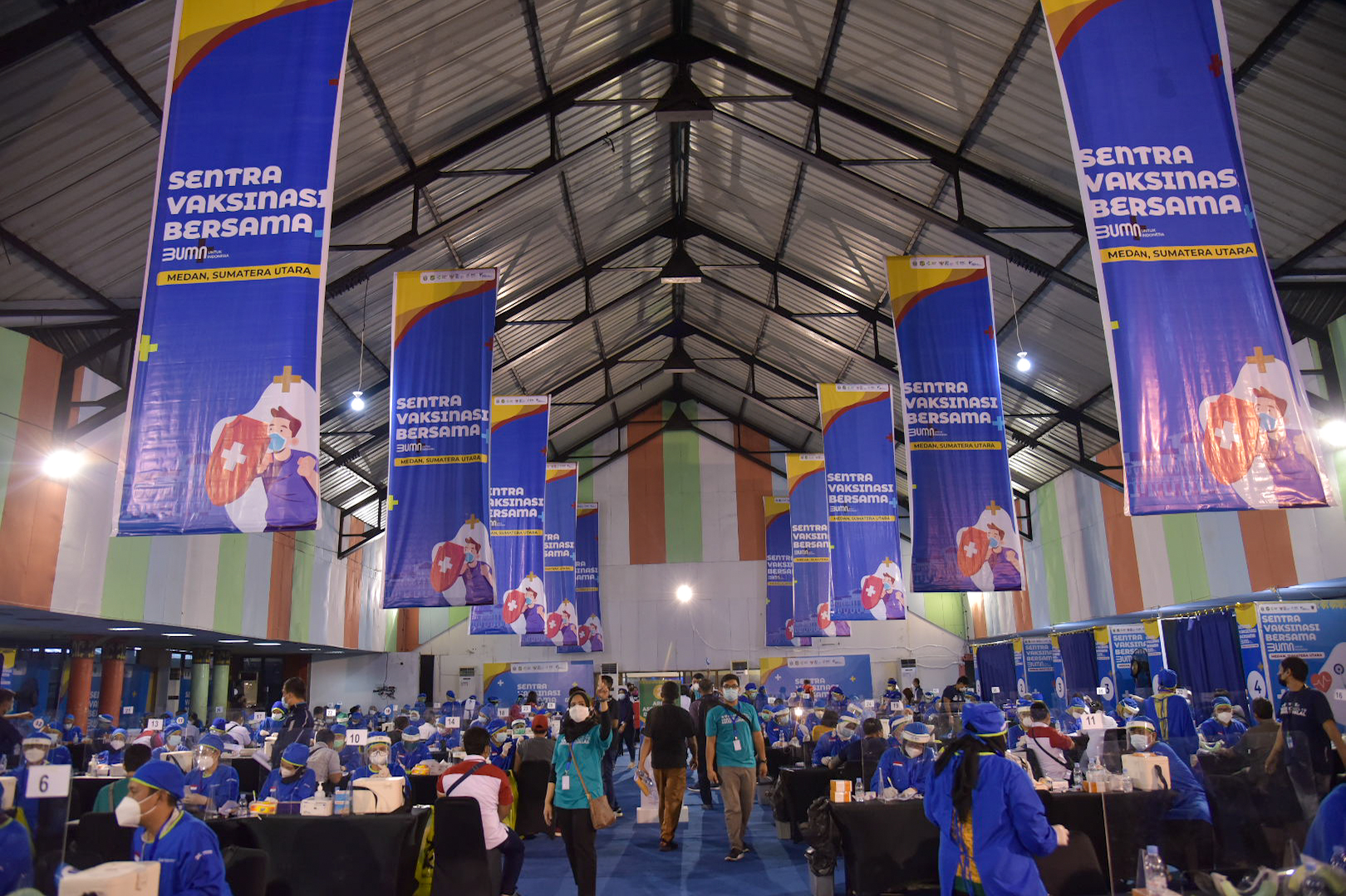 Dukung Sentra Vaksinasi, PLN Jaga Keandalan Pasokan Listrik   