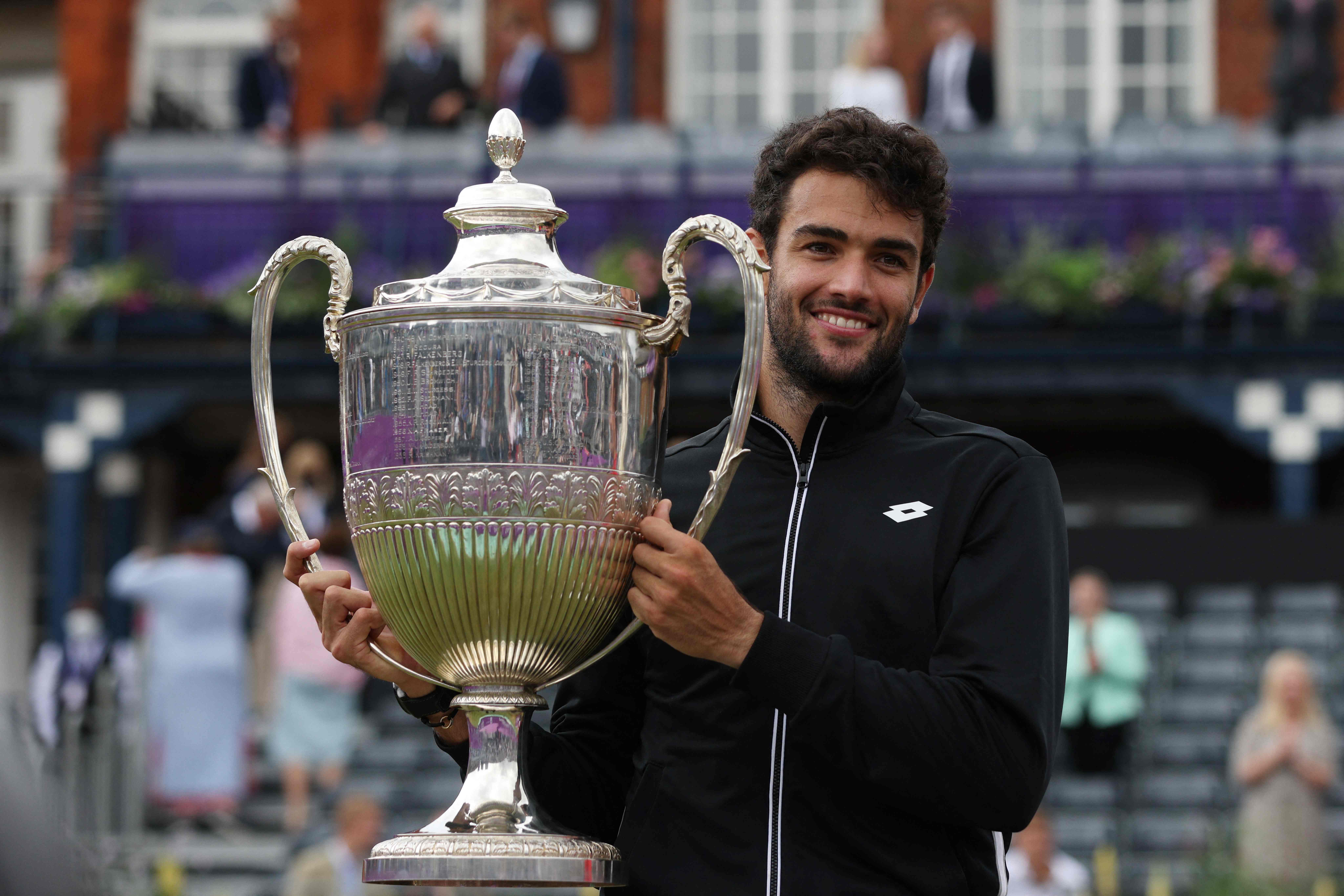 Jadi Juara di Queen's, Berrettini Samai Prestasi Becker