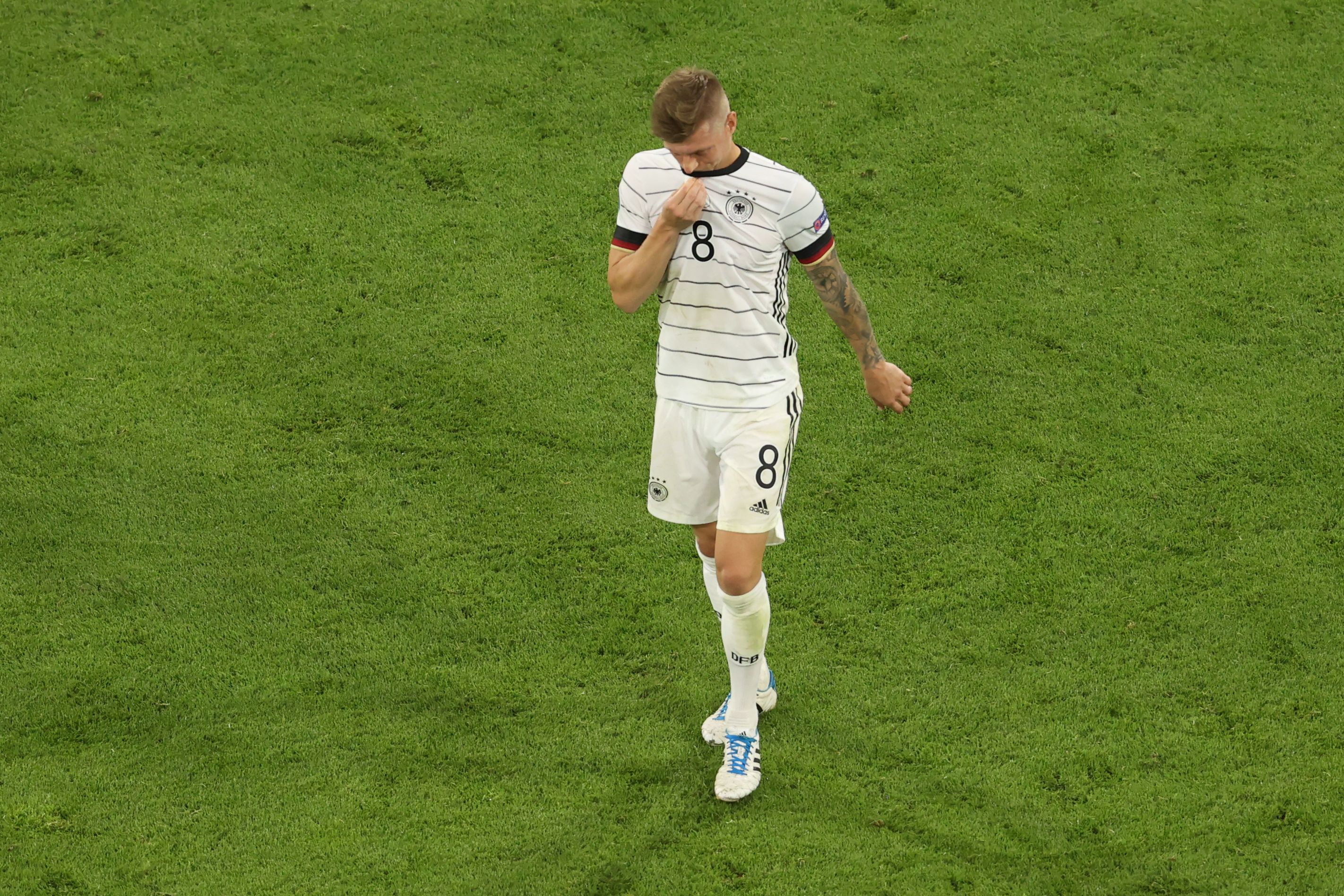 Gelandang timnas Jerman Toni Kroos