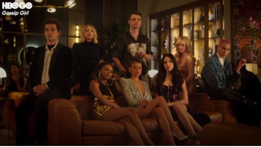 Cuplikan adegan dari serial Gossip Girl