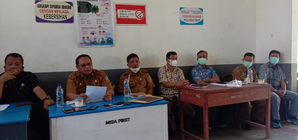 Konferensi pers permohonan maaf Disdik Siantar karena gangguan saat PPDB Daring.