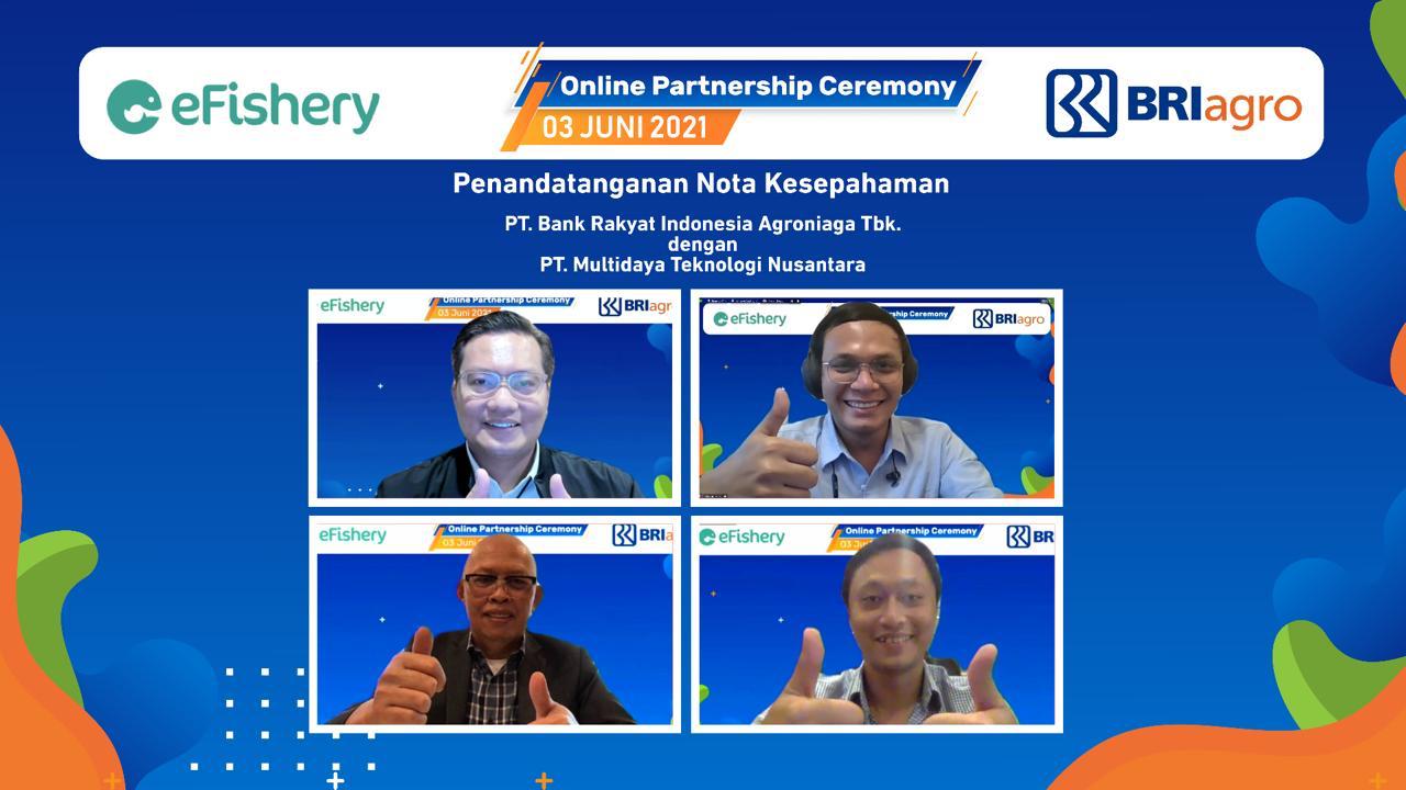 Kerja Sama BRI Agro dan eFishery
