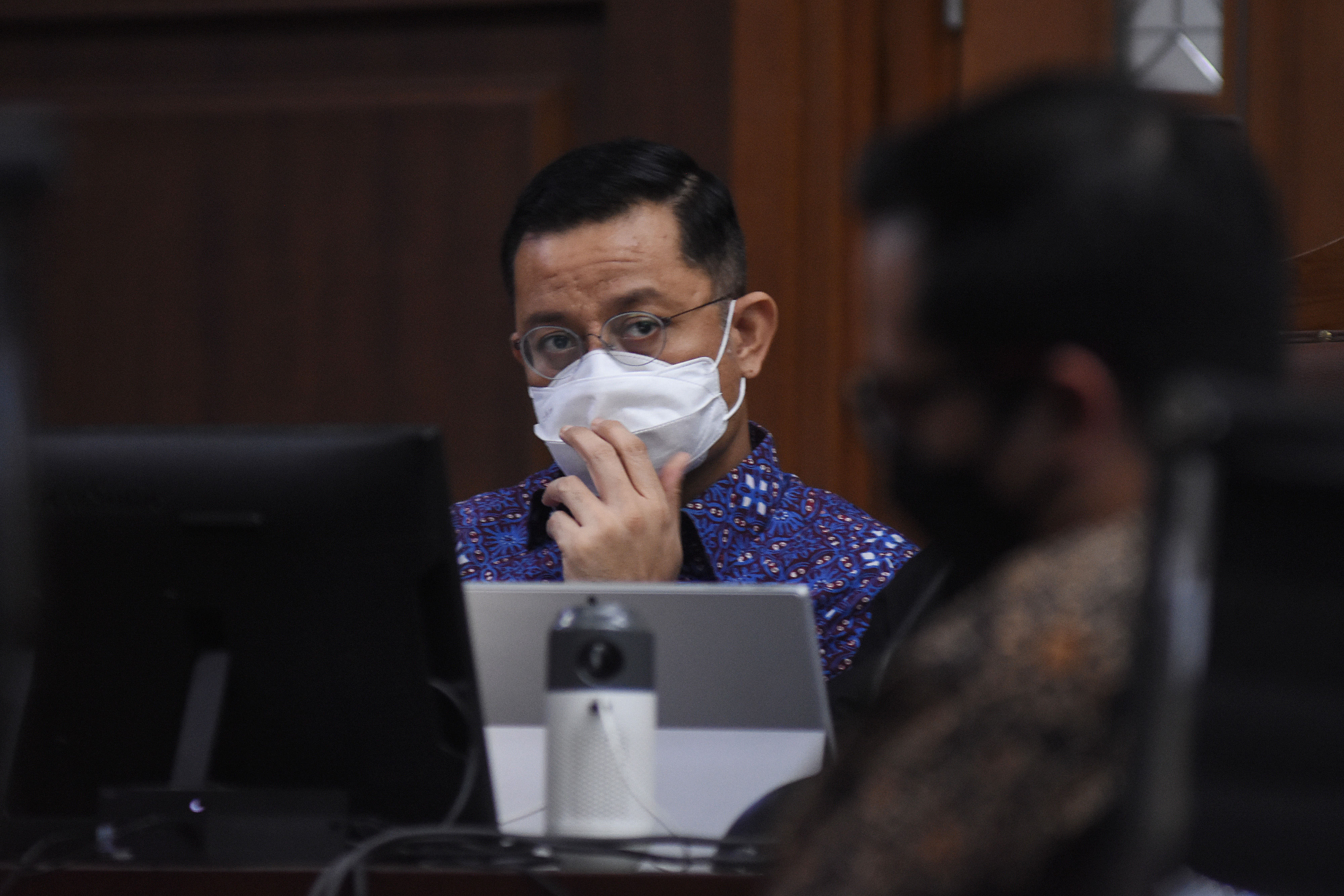 Terdakwa mantan Menteri Sosial Juliari Batubara