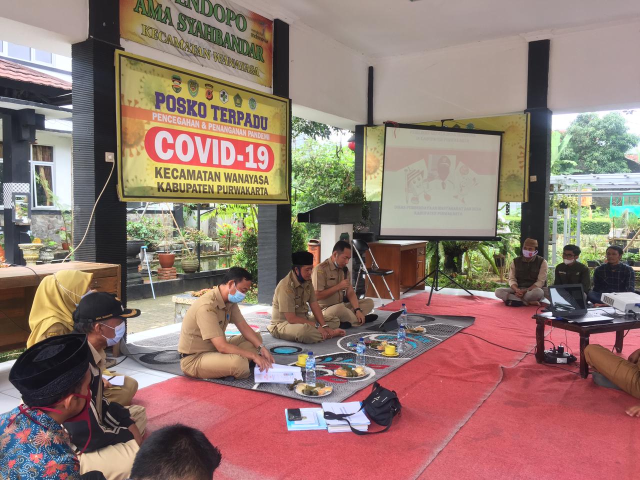 Posko Penanganan Covid-19 di Wanayasa
